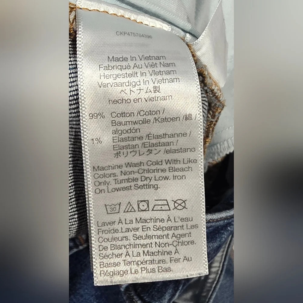 Madewell Midrise Kick Out Jeans Size 33 - Picture 8 of 8